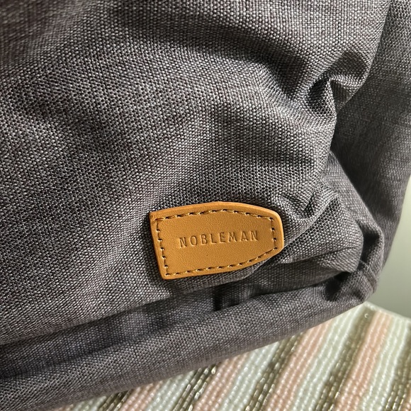 NWT Nobleman Backpack Bag, Grey - Picture 5 of 5